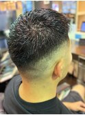 クロップスキンフェードスタイル
