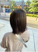 【暗髪グレージュ】