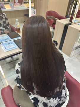 フェイス 伊勢原(FACE。) 透明感カラー/ブリーチなしWカラー/髪質改善/伊勢原