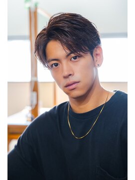 ハルクファースト 札幌(HRK 1st.) 札幌大通メンズショートカットシャドウツイストスパイラルパーマ