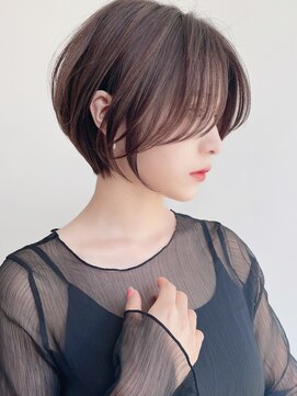 セイドット リー(Say. Ree) say.ショートボブひし形ショートオリーブグレーアッシュブランド