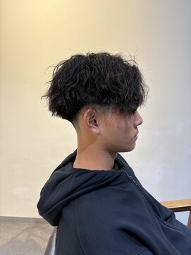 ロウ トウキョウ 八王子店(RAW TOKYO) ツイストスパイラル　ホワイトメッシュ　シャドウパーマ　八王子