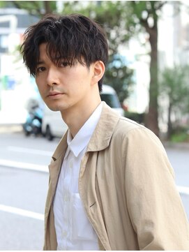 men's salon es. 新宿 メンズカット/メンズパーマ/メンズヘア【メンズサロン エス】 ニュアンスパーマ/波巻きツイストスパイラル[新宿/メンズ/men's]