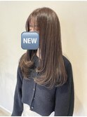 【ナチュラルロング×毛先レイヤー】