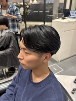 リード 豊洲店(REEED)&nbsp;MEN'S HAIR/センターパート/ニュアンスパーマ
