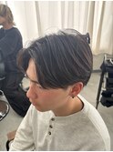 毛流れセンターパート