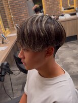 ブラック 横浜(BLUCK)&nbsp;【RYO指名限定】骨格矯正オーダーカット＋ブリーチありWカラー