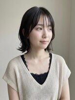 ココカラヘアー プラス(cococara‐hair plus) くびれボブ/外ハネ/シースルーバング/前髪あり