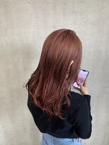 トリコ(ToricO)&nbsp;ピンクブラウン　ピンクベージュ　ダブルカラー　ブリーチ