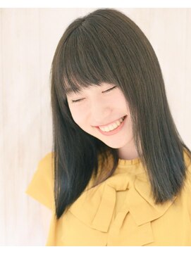 フィールエー レキシントンプラザ店(feel.a) いつもの黒髪女子を石沢なりにアレンジしてみました！