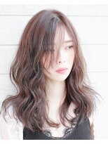 ネイビー グラ ヘアー ストーリー(NAVY gra HAIR STORY) 大人可愛い抜け感ロング