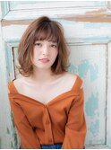 伸ばしかけウルフボブ