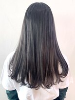 アイティー バイ アルバム 中野店(IT by ALBUM) グレージュロング_ラベンダーカラーくびれミディ_ba320551