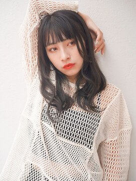 シー バイ ロンド 新宿(Sea by Lond) 【藤原三知代】黒髪ぷつっとバンク