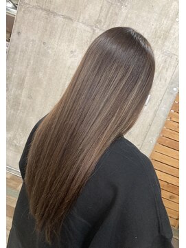 ヘアカロン 熊本本店(Hair CALON) カーキベージュハイライト