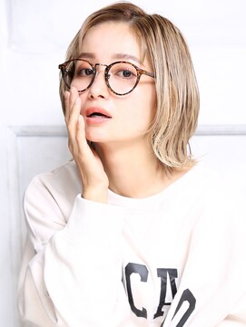 クラッチムク 博多口(CLUTCH muk.) 大人可愛い２０代３０代４０代小顔　ハイライトカラー E1