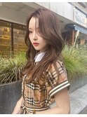 韓国スタイル／流れるサイドバング.エギョモリ