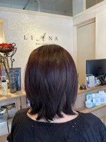 リアナ ヘアーアトリエ(LIANA Hair Atelier)&nbsp;ナチュラル大人ボブ[白髪染め/白髪ぼかし/髪質改善/小顔カット]