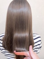 ノアドココ(noix de coco)&nbsp;■ワンブリーチ　高濃度水素カラー　オリーブグレージュ