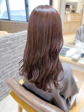 プラグ バイ ネオリーブ(plug by neolive) 柔らかいピンクブラウン☆T