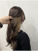 【秋カラー】ミルクティーベージュインナー