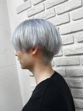 ビランチェ 池袋(bilancia) ホワイトカラーメンズハイトーンホワイトシルバー