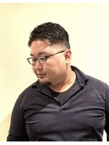 銀座マツナガ 浅草店&nbsp;男らしさ◎ロースキンフェードセット時短アイロンパーマ