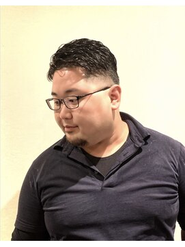 銀座マツナガ 浅草店 男らしさ◎ロースキンフェードセット時短アイロンパーマ