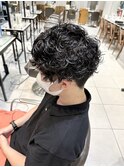 ハードパーマ【銀座】鶴岡
