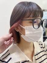 グーフィートーキョー 銀座(Goofy Tokyo)&nbsp;【Goofy銀座】イヤリングカラー/コーラルピンク/インナーカラー