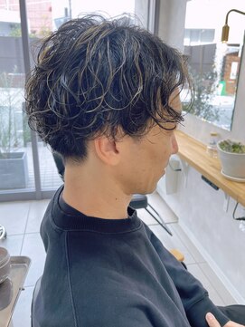 キビト(kibito) カット パーマ ハイライト