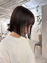 フォト 新宿(foto)&nbsp;ぷつっとが可愛い♪BOBスタイル【Anzu】