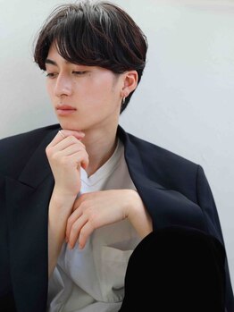 アング(Ang)の写真/【働く男の定番】ビジネスシーンに大事な清潔感は髪型と眉も整えてこそ！眉カット付のお得なクーポン有♪