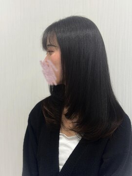 フロレゾンヘアデザインエクステ(floraison hair design exte) ミディアムレイヤースタイル