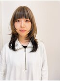 アンブレラカラー×レイヤーカット