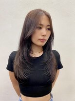 パドル(Paddle)&nbsp;ザクザクレイヤー/レイヤーカット/透明感カラー/ブリーチなし