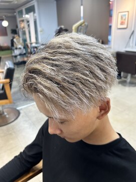 ブルーオーシャン 大牟田店(BlueOcean) イナズマツイスト×ホワイトハイライト