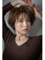 カバーヘア ブリス 大宮西口(COVER HAIR bliss) 立体感小顔補正カット乾かすだけひし形ショートu大宮30代40代