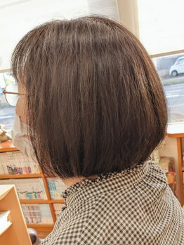 お客様だけの"似合う"スタイルをご提案！髪質・個性を活かしたデザインでセルフスタイリングが楽になる♪