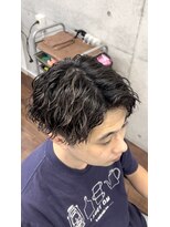 メルシー トータル ブランディング サロン(merci TOTAL BRANDING SALON)&nbsp;ツイストスパイラルパーマ×アップバンクスタイル