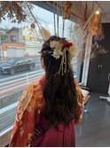 袴ヘア