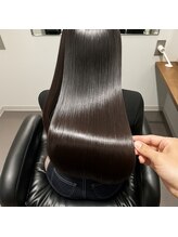 "アンルポンのこだわり"　は髪を傷ませないメニュー+カット
