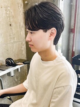 ノエ(noe) サーフカール/スパイキーショート/ブルーブラック/栄h28