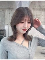 フィヴェント(Fivent) 美髪韓国レイヤーイメチェン夏ハイライトカラーくびれヘア