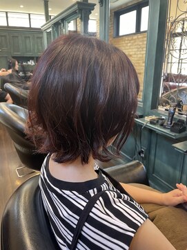 モナン 海老名(Monan) くせ毛風ボブ/ショートレイヤー/外ハネレイヤー/レイヤーボブ