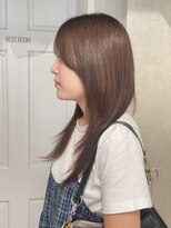 ゼスト クレス(ZEST Cres)&nbsp;【立川cres小山】髪質改善　レイヤー　ベージュ