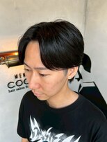 インク(inc)&nbsp;メンズ刈り上げセンターパートマッシュ