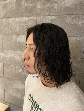 ニアウ 伊勢崎連取店(Niau) メンズボブツイストスパイラルパーマメンズパーマ