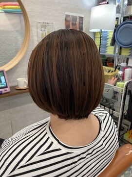 ココナッツ矯正ショートボブ