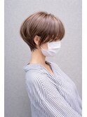 大人かわいい小顔ショート